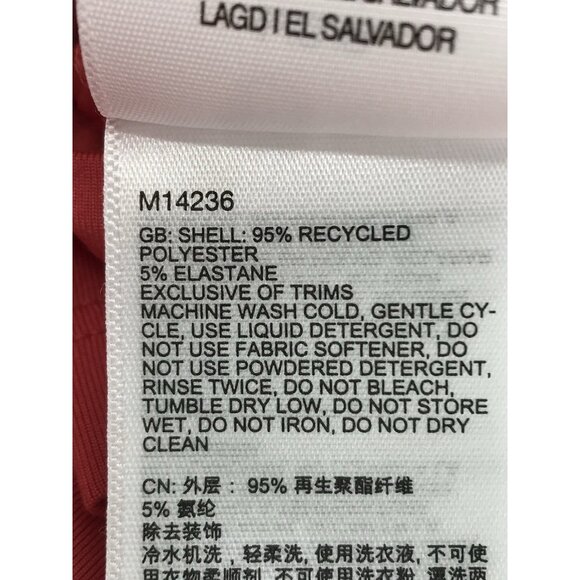 MARMOT Shirt Womens Size Large WINDRIDGE Long Sleeve UPF 50 T-Shirt Grapefruit - Picture 9 of 9